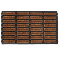 Коврик придверный грязезащитный резиновый с кокосом 45х75 см SHAHINTEX BRUSH 02 2329